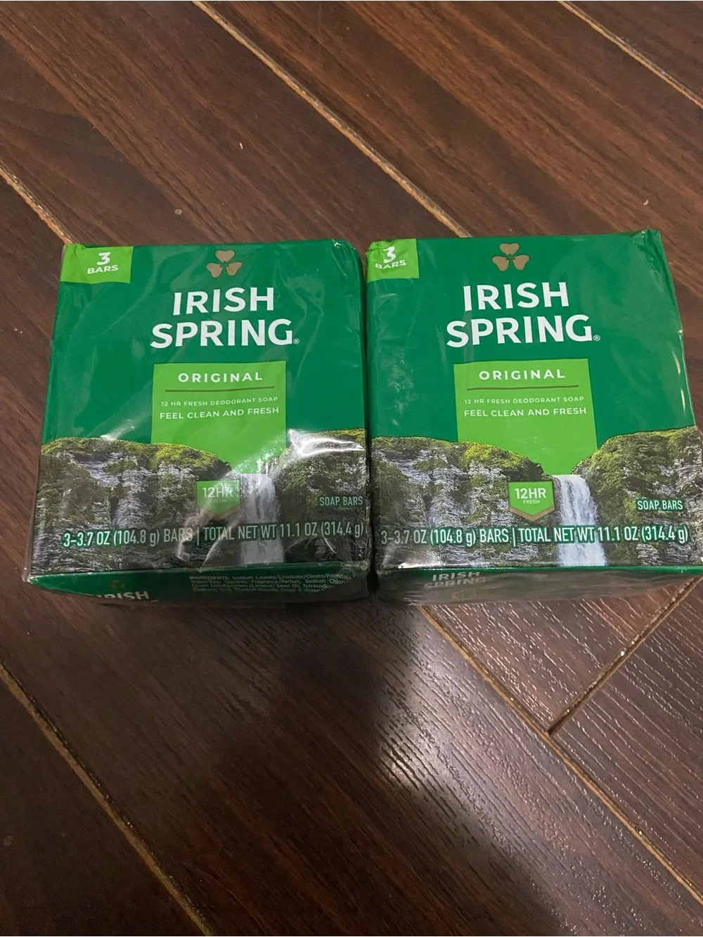 2 packs Irish Spring Bar soap, Men original fresh 6 bars total